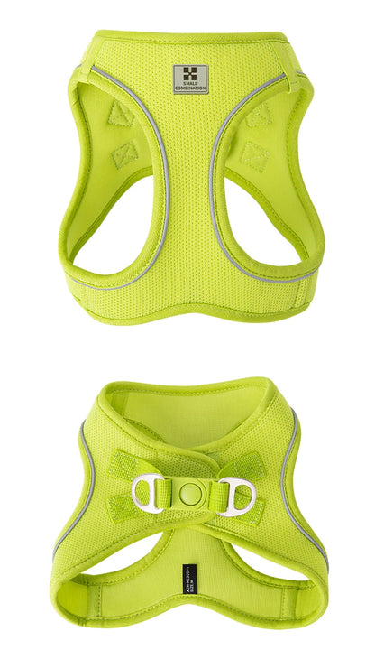 Dog Harness Leash Set Reflective Padded Vest All Seasons Outdoor Walking Gift Idea
