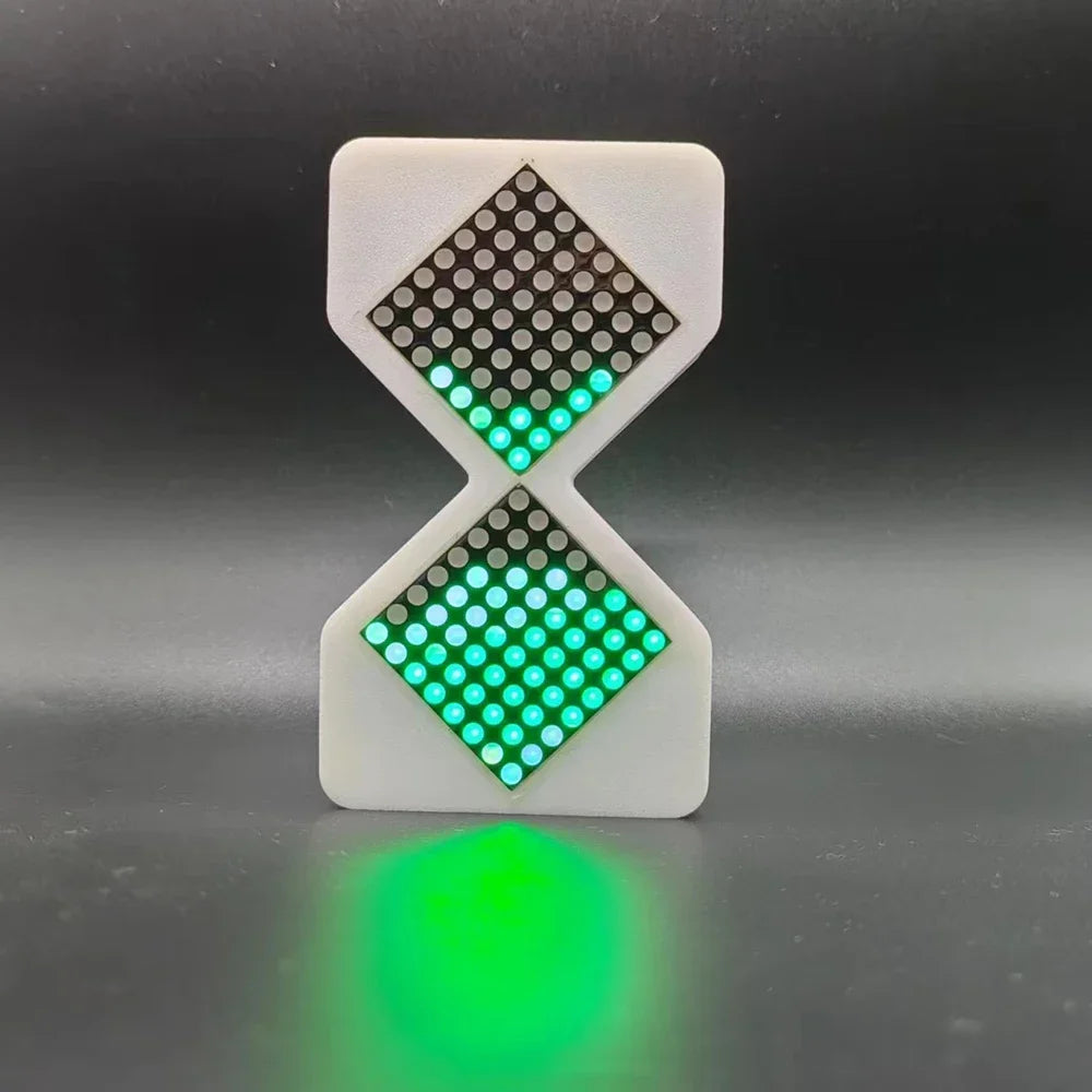 Digital timeglas elektronisk LED legetøj børn cyber stil gadget fødselsdagsgave efterår 2025 teknologi glød interaktiv