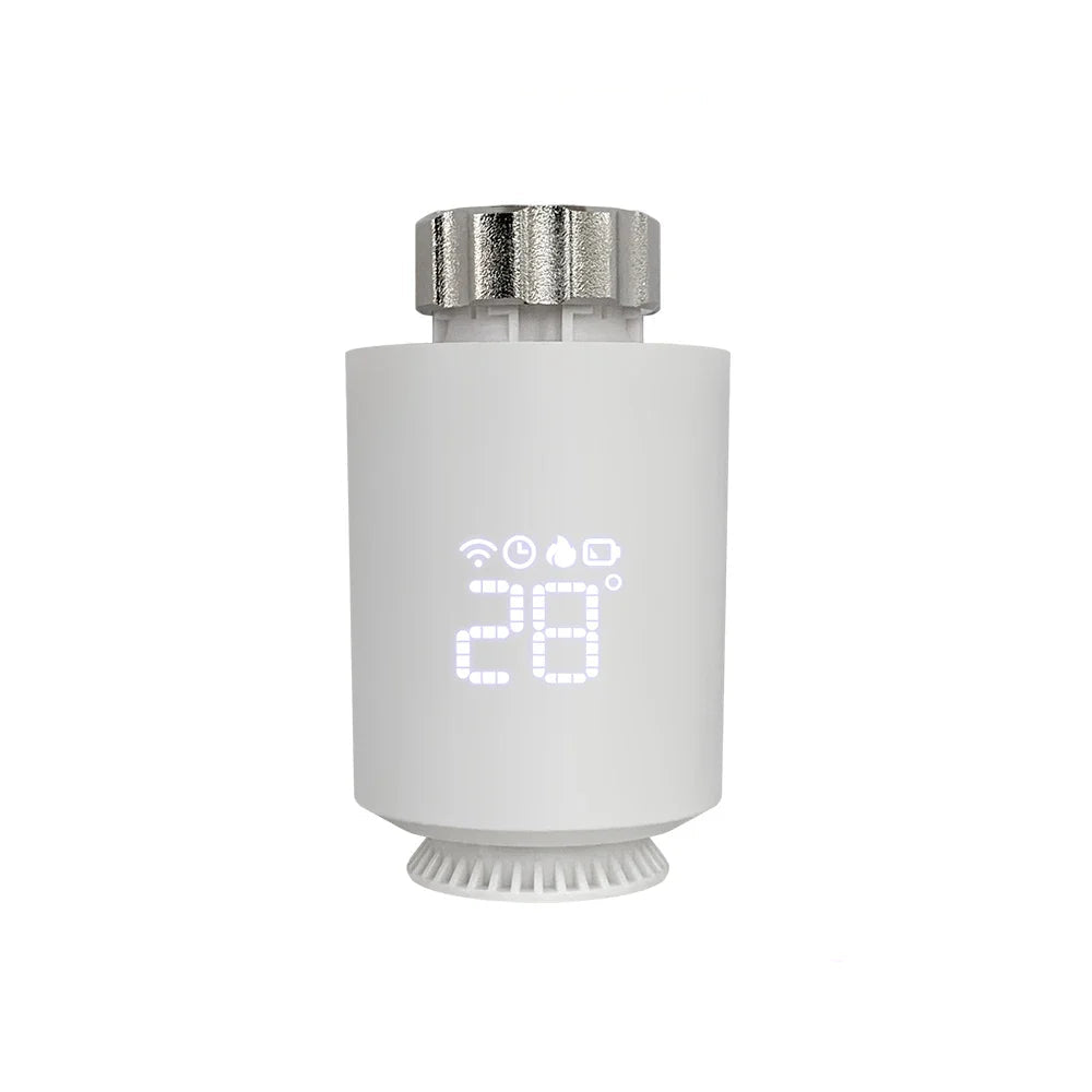 Smart Thermostat TRV Actuator ZigBee3.0 Radiator Valve Controller Voice Assistant Compatible Fall 2025 Gift