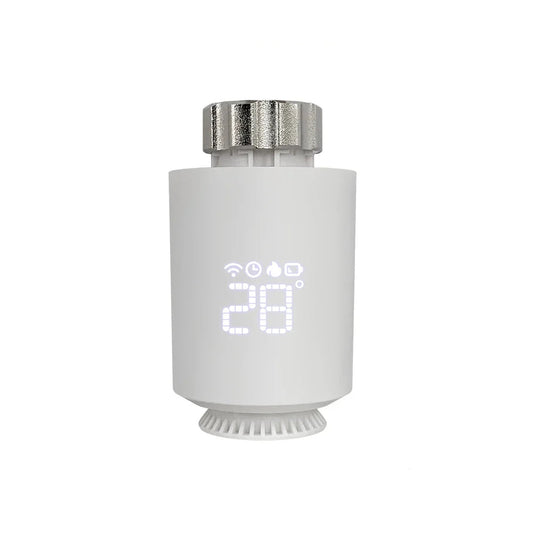 Smart Thermostat TRV Actuator ZigBee3.0 Radiator Valve Controller Voice Assistant Compatible Fall 2025 Gift