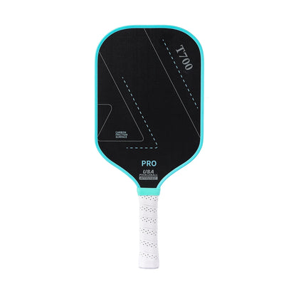 Variant image for Raw Carbon Fiber Pickleball Paddle with 16MM Polymer Core and Faux Leather Grip for Enhanced Control and Spin-8