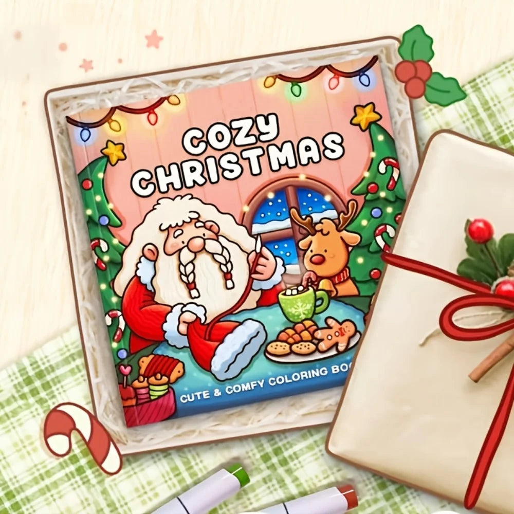 Christmas Coloring Book For Kids - Mindful Fun, Family Bonding Holiday Gift 2025