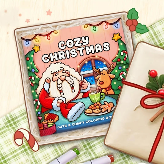 Christmas Coloring Book For Kids - Mindful Fun, Family Bonding Holiday Gift 2025