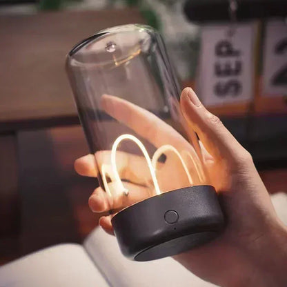 Magnetic Filament Light USB Quantum Wire Ambient Portable  - Bedroom Mood Lamp, Nightstand Gift