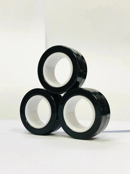 Magnetic Fidget Rings Set 3Pcs Stress Relief Spinner