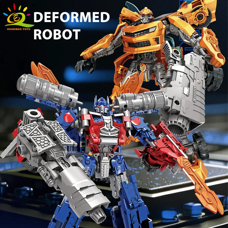 Transformer-leksaker 2 i 1 robotbil actionfigurer tillbaka till skolan 2025 TikTok viral present för barn