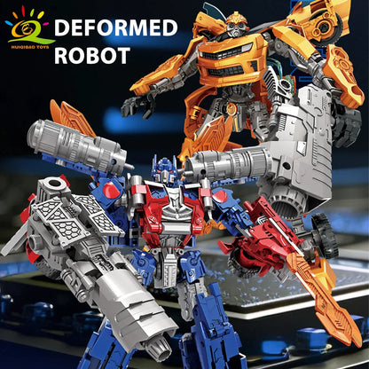 Transformer-leksaker 2 i 1 robotbil actionfigurer tillbaka till skolan 2025 TikTok viral present för barn