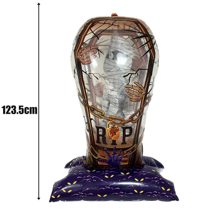 Halloween Luftballons Riesiger Folienaufsteller Partydekoration 2025