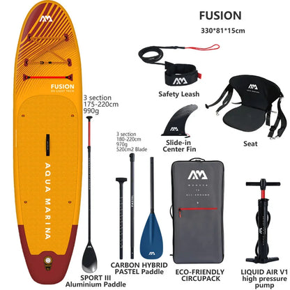 Variant image for Inflatable Stand Up Paddle Board 330x81x15cm with Complete Accessory Set for All Water Sports-10