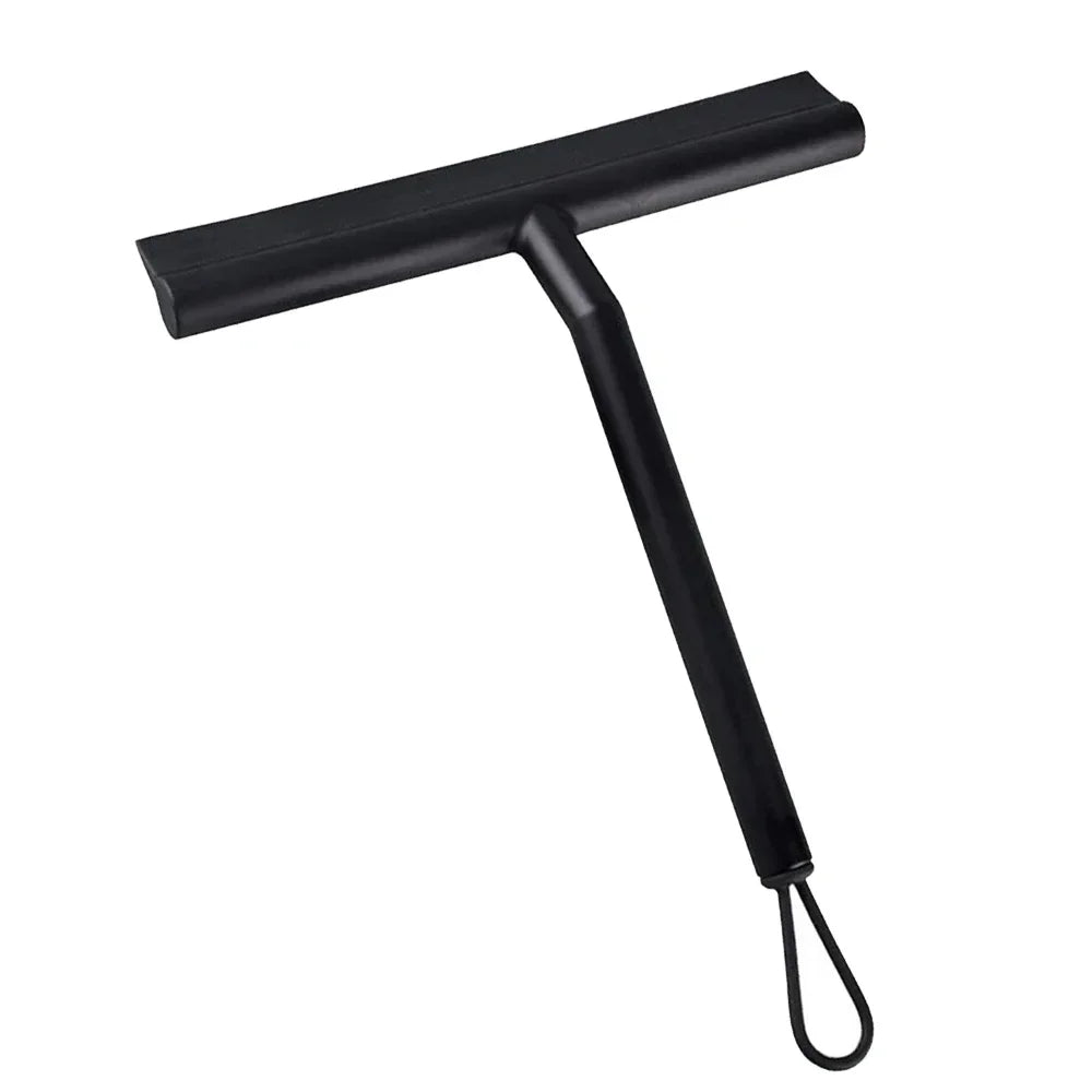 Shower Squeegee Wall Hanger Rubber Blade Bathroom Cleaner