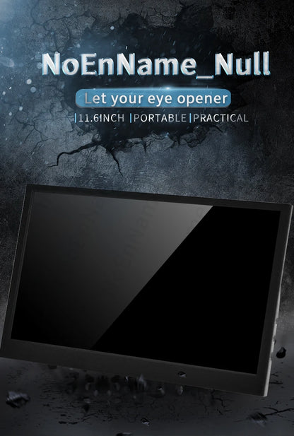 11.6 Inch Portable Monitor HDMI TFT Gaming Display