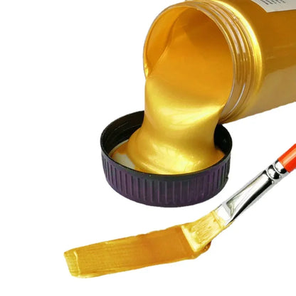 Colore acrilico dorato finitura metallica perlata impermeabile e resistente allo sbiadimento per gesso, tela, forniture per artigianato fai-da-te autunno 2026