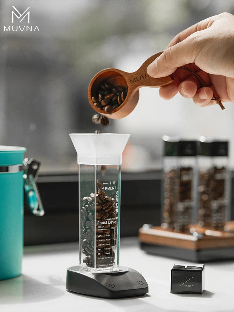 Balance à café Mini électronique de précision 0,1g pour espresso avec affichage LED et tasse à poudre, dosage barista automne 2025