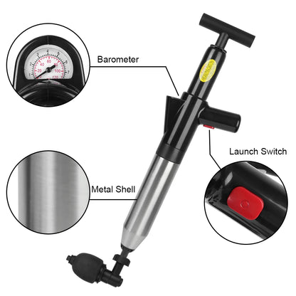 Toilet Plunger High Pressure Drain Unblocker Hydro Blast Style Eco Friendly Home Repair Fall 2026