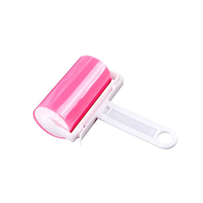 Washable Clothes Hair Sticky Roller - Reusable Pet Hair Remover for Carpet, Sofa, Bed