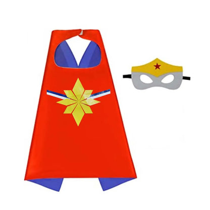 Set superheldencapes voor jongens en meisjes, verjaardagsfeest, cartoonverkleedkleding, Halloween-cosplayfeestbenodigdheden, paascadeau 2026
