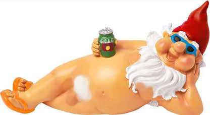 Ornamenti Natalizi Statue Nani da Giardino Gnomi Cartone Animato Set da 1 a 2 Pezzi Idea Regalo Decorazione Festiva 2026