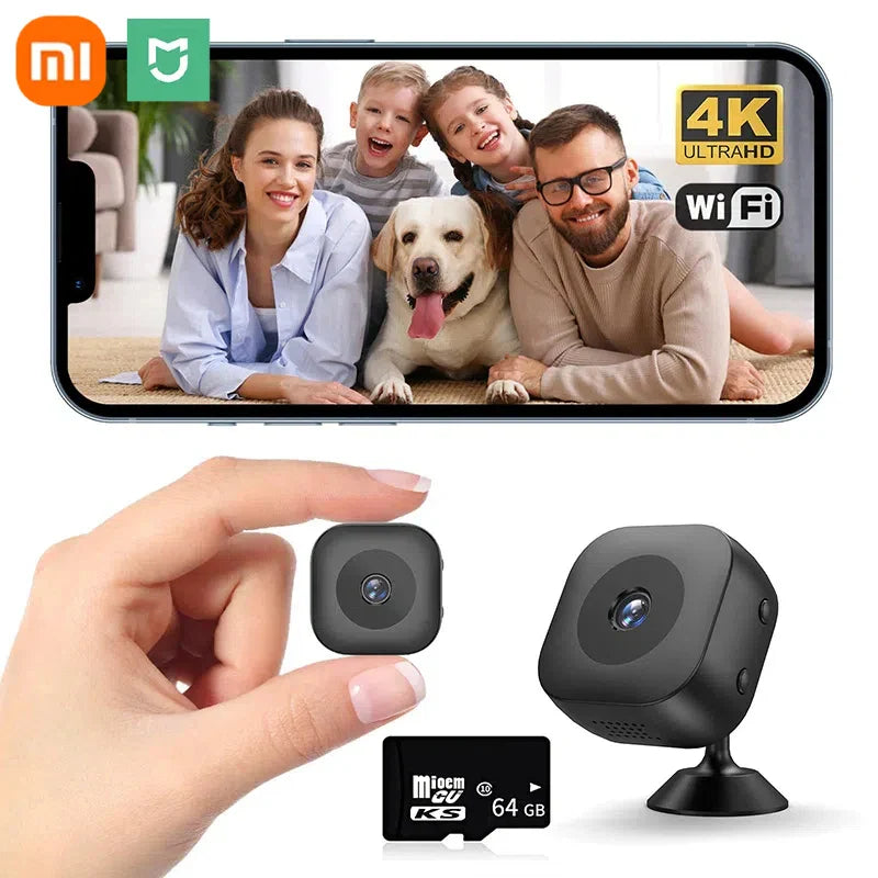 Mini HD Security Camera WiFi Remote Monitor 1080P Night Vision Motion Detection Smart Home Fall 2025 Gift