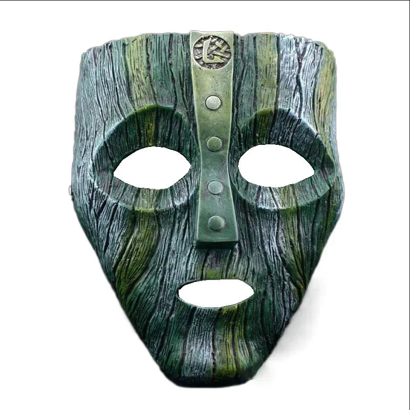 Loki maske harpiks bark maskerade cosplay maske Halloween 2025 gud for triks rekvisitt