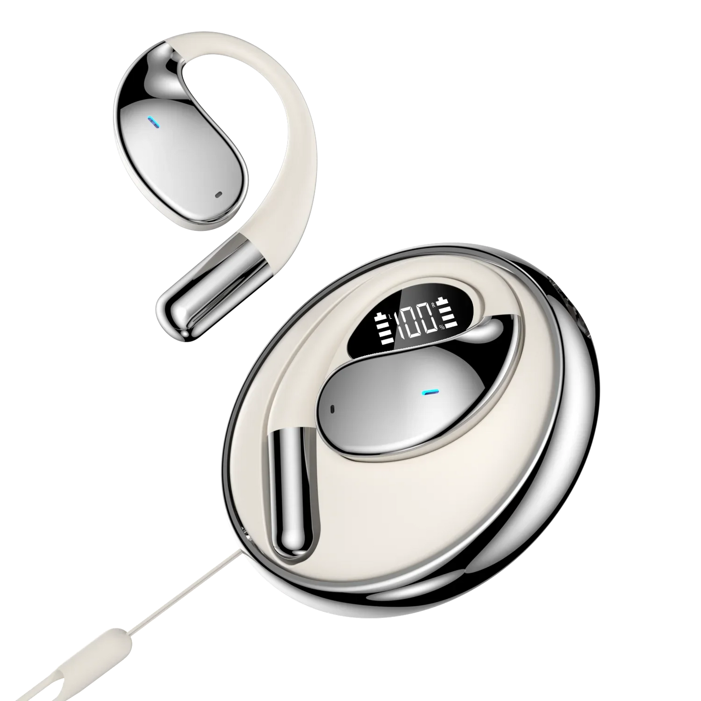 Auriculares Traductores de Voz AI Mini Inalámbricos Estéreo para Viaje