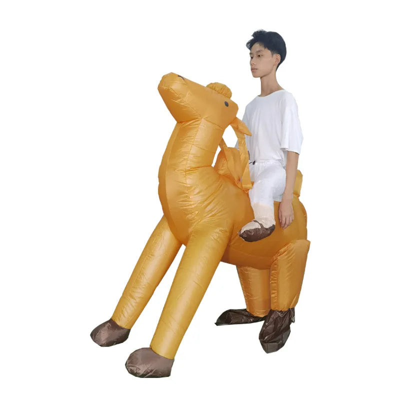 Opblaasbaar mascotte-clownkostuum voor volwassen mannen en vrouwen voor dansfeesten, kermissen en openingsvieringen 2026
