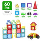 Magnetic Building Tiles Set - 3D STEM Stacking Blocks for Kids, Educational Magnet Toys for Boys & Girls