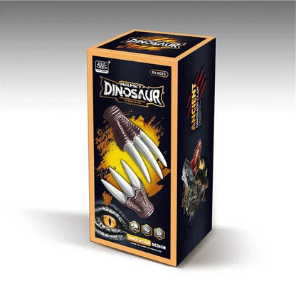 Dinosaurmaske med bevegelig kjeve cosplay-rekvisitt Halloween 2025