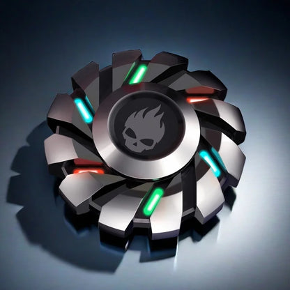 Fidget Spinner Metal Luminous EDC Rainbow Stress Toy