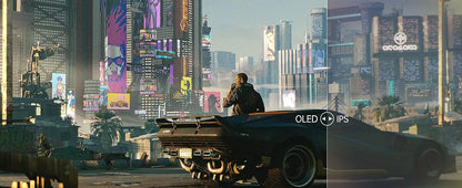 OLED 13,3 tommers bærbar skjerm 1 ms HDR 100 prosent DCI P3