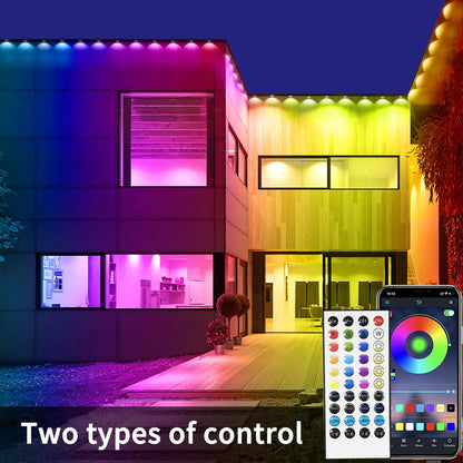 LED Eaves Lights Waterproof Remote Controlled Outdoor