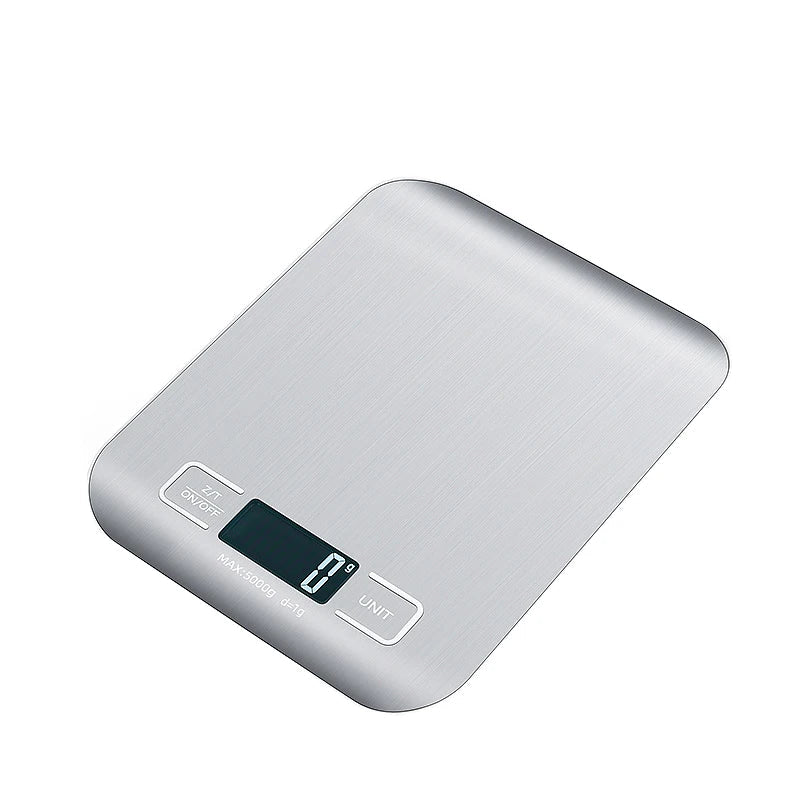 Digital Kitchen Scale Stainless Steel LCD Baking Scale