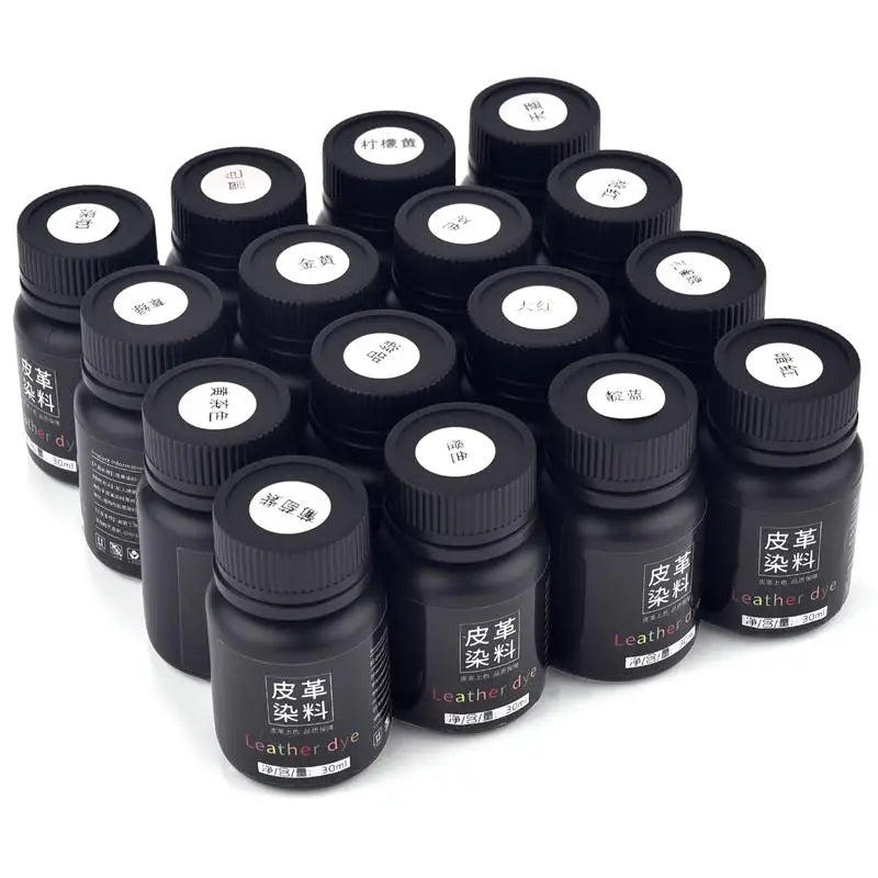 Leather Dye Paint Set – 16 Color Multi Pack For Fabric And Leather DIY Crafts, TikTok Viral Fall 2026