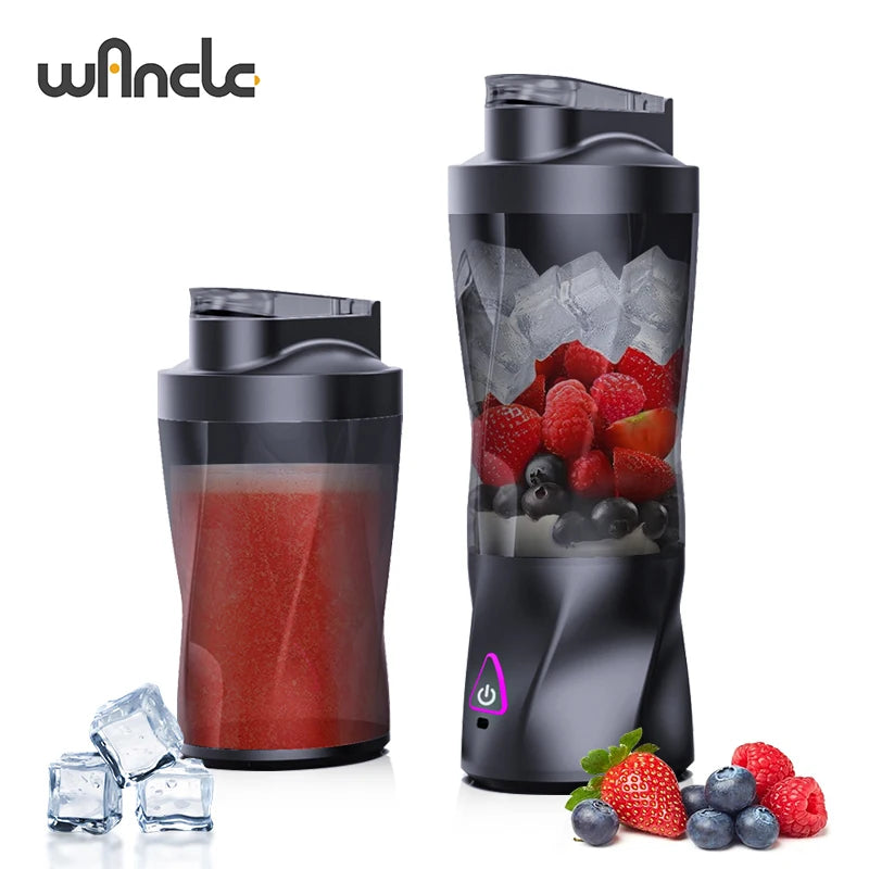 Extracteur portable Rechargeable USB 700 ml Mixeur à smoothies Bouteille de voyage extérieur été 2026 à emporter