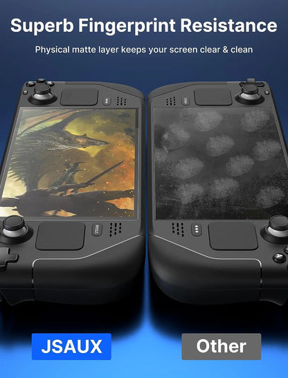 Protector de pantalla mate OLED para Steam Deck paquete de 2 kit antirreflejos