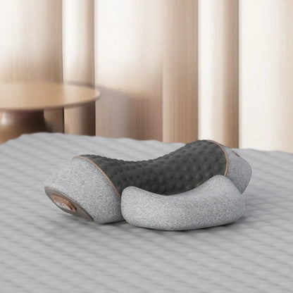 Nakke Massage Pude Opvarmning Vibration Hukommelsesskum Støtte