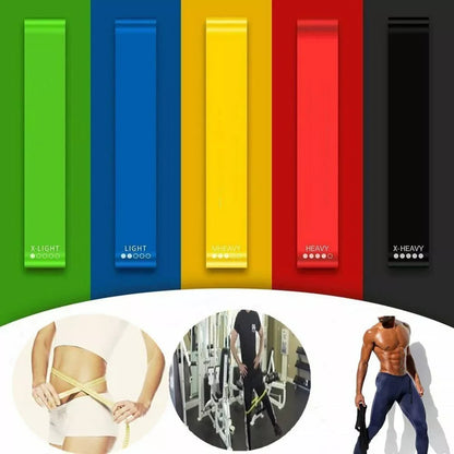 Resistance Bands Set TPE Workout Bands Home Fitness