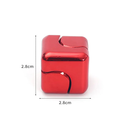 Fidget Spinner Cube Metal Desk Toy Stress Relief Gadget