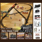 Train Set with Lights & Sounds - Interactive Locomotive Toy for Kids Battery-Powered Electric Steam