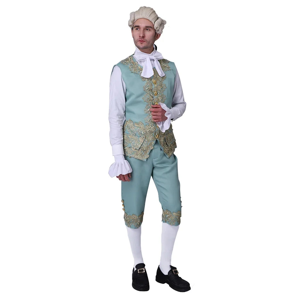 Victorian Regency Frakk Kostyme Sett Halloween 2025