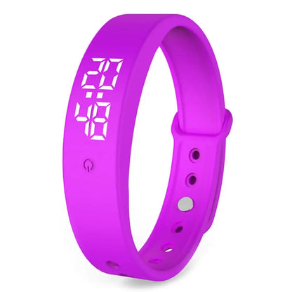Intelligentes Armband Silikonband Fitnessmesser Wasserdicht Körpertemperaturmesser Vibrationsalarm Frühling 2026 Trend