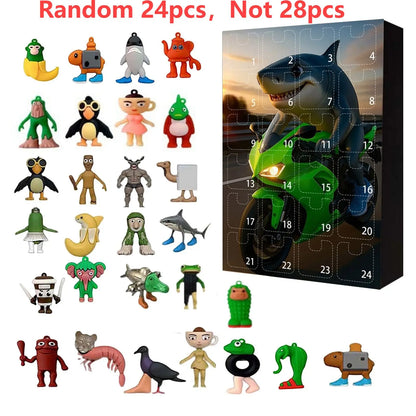 Calendario de Adviento 24 Días Recuerdo Navideño Italian Brainrot