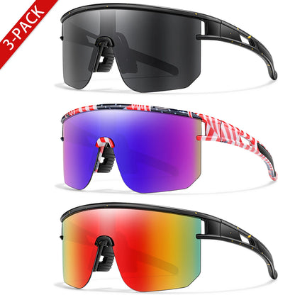 Gafas de sol deportivas para niños con protección UV400 para juegos al aire libre regreso a clases 2026