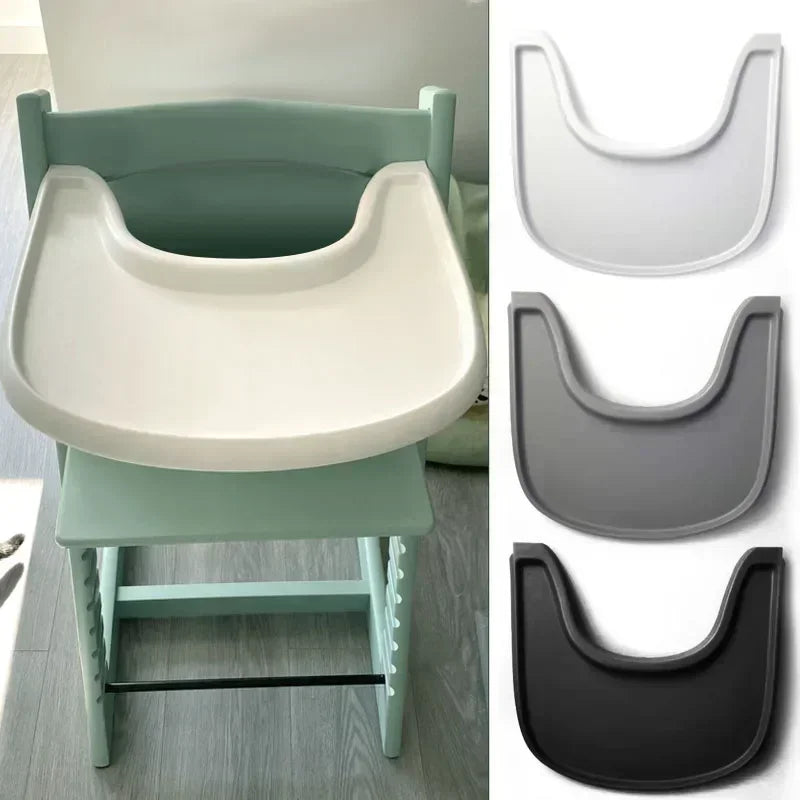 High Chair Tray Plate Baby Feeding Accessory Eco Friendly Tray For Easy Cleanup Fall 2026 Trend