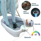 Mini Ionic Detox Foot Spa Bath Machine - Vibrating Foot Bath for Health & Wellness Therapy