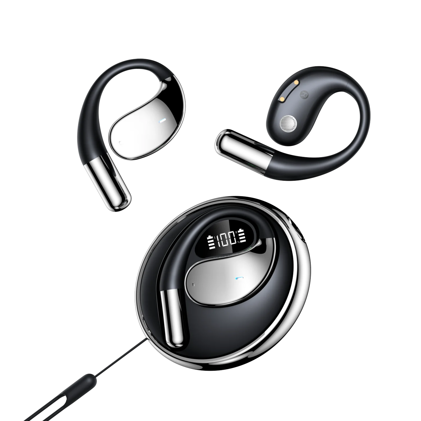 Auriculares Traductores de Voz AI Mini Inalámbricos Estéreo para Viaje