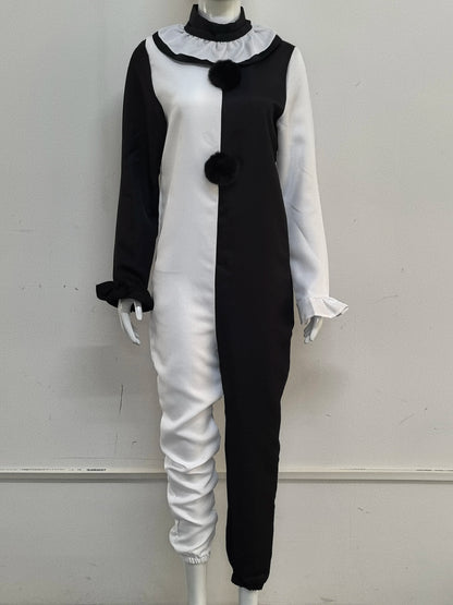 Art The Clown cosplay-drakt og maske Halloween 2025