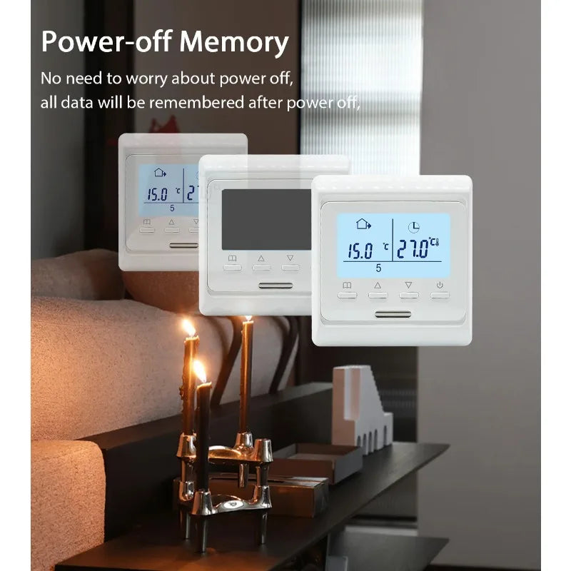 WiFi-thermostaat voor vloerverwarming programmeerbare slimme controller met app-afstandsbediening Alexa Google Assistent 2025