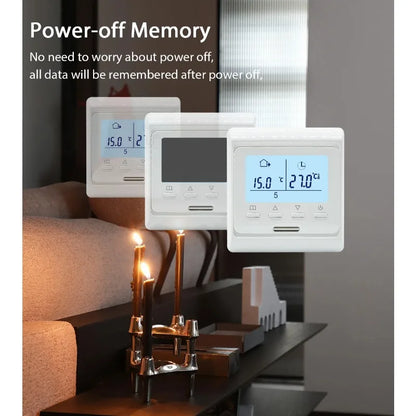 WiFi-thermostaat voor vloerverwarming programmeerbare slimme controller met app-afstandsbediening Alexa Google Assistent 2025