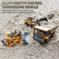 Professional RC Construction Vehicle Set - 2.4G Alloy Excavator & Dump Truck Toy for Kids