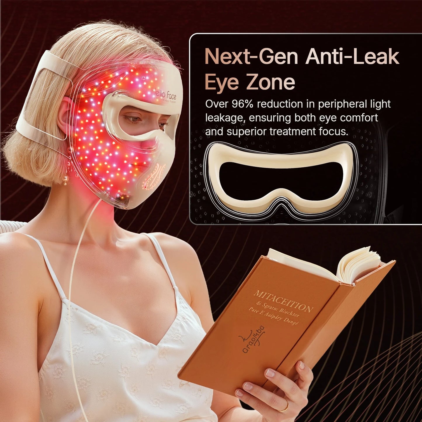 LED Light Therapy Mask 4D Facial Device Anti Aging And Acne Care Fall 2026 Skincare Trend